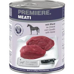   Premiere Meati Hrană umedă pentru câini adulți, cu carne de cal 800 g