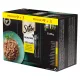 Sheba Delikatesse Hrană umedă pentru pisici cu mix carne în aspic 12x85 g