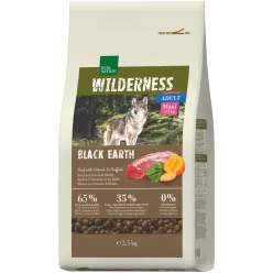   Real Nature Wilderness Hrană uscată pentru câini adulți de talie mare, cu vită, struț și bivol 2,5 kg