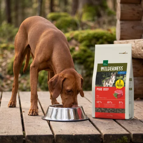 Real Nature Wilderness Hrană uscată pentru câini adulți, cu vită 2,5 kg
