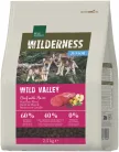 Real Nature Wilderness Hrană uscată pentru câini junior, cu vită și cal 2,5 kg
