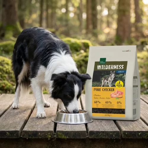 Real Nature Wilderness Hrană uscată pentru câini adulți, cu pui 2,5 kg