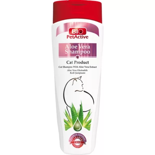 BioPet Active Șampon pentru pisici cu extract de aloe vera 400 ml
