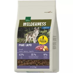   Real Nature Wilderness Hrană uscată pentru câini adulți, cu miel 2,5 kg