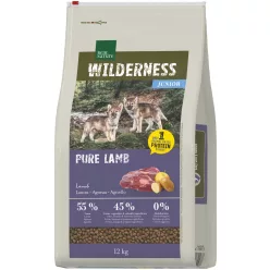   Real Nature Wilderness Hrană uscată pentru câini junior, cu miel 12 kg