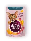 Delickcious Fâșii cu rață și dovleac în supă cremă 85 g