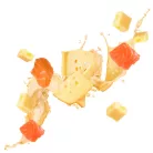Delickcious Fășii cu somon și brânză în supă cremă 85 g