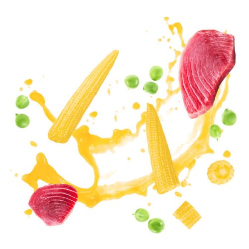 Delickcious Supă de ton cu aromă de porumb și mazăre verde 80 g