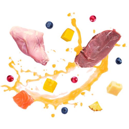 Delickcious Fășii cu somon și brânză 2x85 g & Fășii cu rață și dovleac 2x80 g