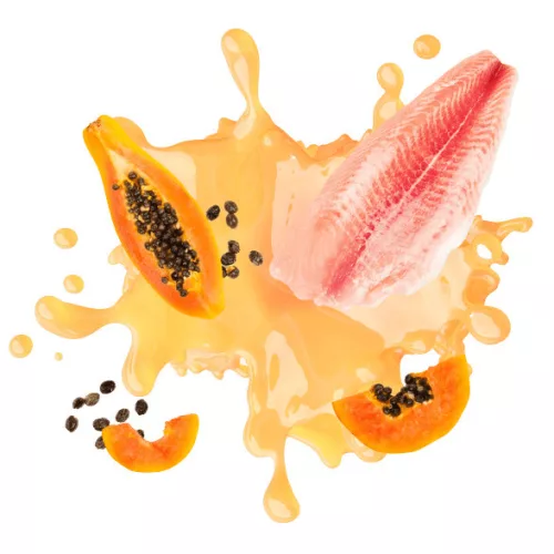 Delickcious Creamy Snack cu doradă și papaya 4x15 g