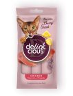 Delickcious Creamy Snack cu pui și ananas 4x15 g