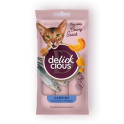 Delickcious Creamy Snack cu sardine și dovleac 4x15 g