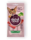 Delickcious Creamy Snack cu ton și aloe vera 4x15 g