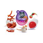 JOY&TOY! Soft Bites Recompensă pentru pisici 2 în 1 felii cu rață și jucărie surpriză 20 g  