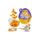 JOY&TOY! Thin Flakes Recompensă pentru pisici 2 în 1 felii cu pui și jucărie surpriză 20 g  