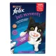 Felix Deli Moments Recompense lichide pentru pisici cu rață 4x10 g