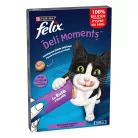 Felix Deli Moments Recompense lichide pentru pisici cu rață 4x10 g