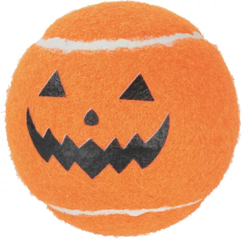 Fit+Fun Halloween Jucărie pentru câini, minge de tenis 6 buc.