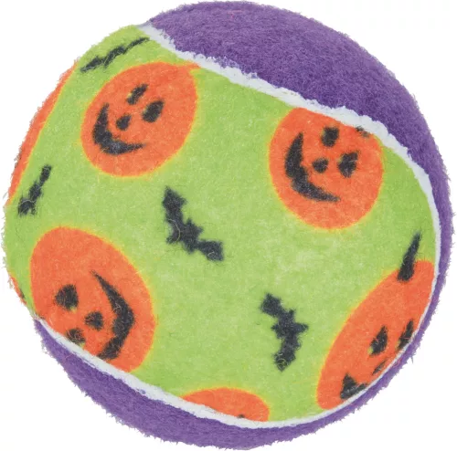 Fit+Fun Halloween Jucărie pentru câini, minge de tenis 6 buc.