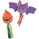 Fit+Fun Halloween Jucărie de pluș pentru pisici, set 2 buc.
