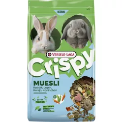   Versele-Laga Crispy Muesli Hrană pentru iepuri pitici 2,5 kg