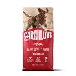   Carnilove Active Hrană uscată pentru câini adulți, cu miel și mistreț 4 kg