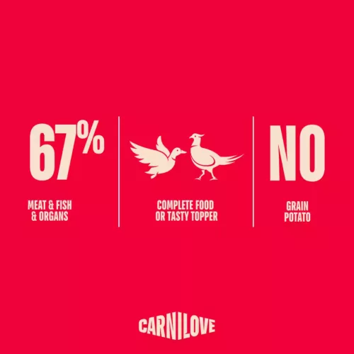 Carnilove Hrană umedă pentru câini adulți, cu rață și fazan 400 g