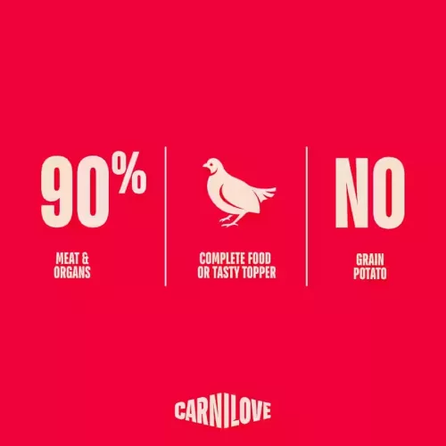 Carnilove Hrană umedă pentru pisici sterilizate cu prepeliță si păpădie în sos 85 g