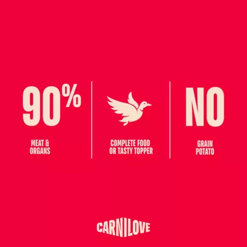 Carnilove Hrană umedă pentru pisici adulte cu rață și iarba pisicii în sos 85 g