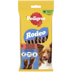   Pedigree Rodeo Recompense pentru câini cu vită 7 buc. 123 g