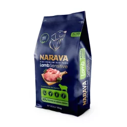   Narava Sensitive Hrană uscată pentru câini adulți cu miel 15 kg