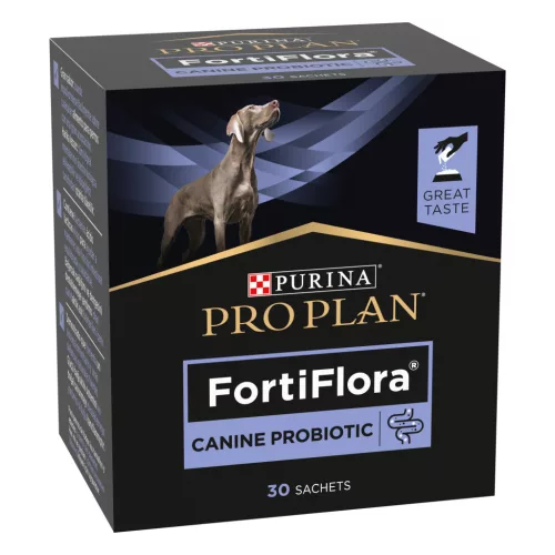Pro Plan Veterinary Diets FortiFlora Supliment veterinar pentru câini 30 x 1 g