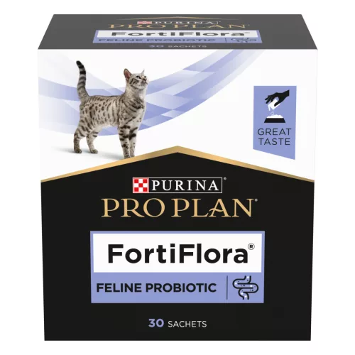 Pro Plan Veterinary Diets FortiFlora Supliment veterinar pentru pisici 30 x 1 g