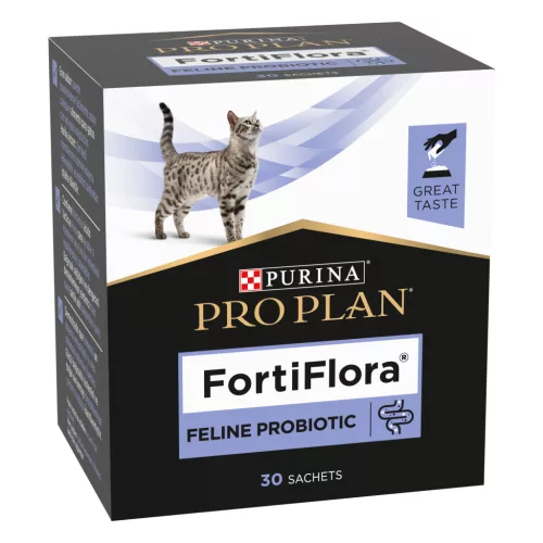 Pro Plan Veterinary Diets FortiFlora Supliment veterinar pentru pisici 30 x 1 g