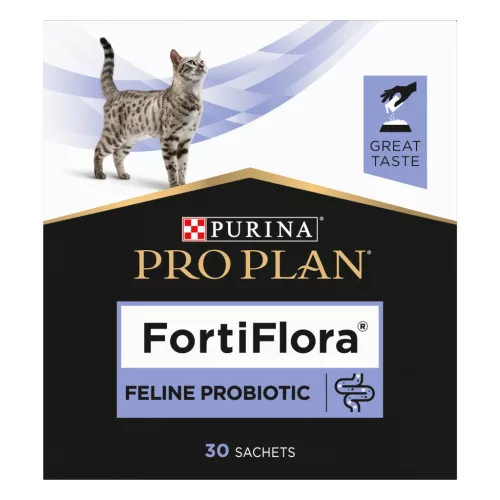 Pro Plan Veterinary Diets FortiFlora Supliment veterinar pentru pisici 30 x 1 g