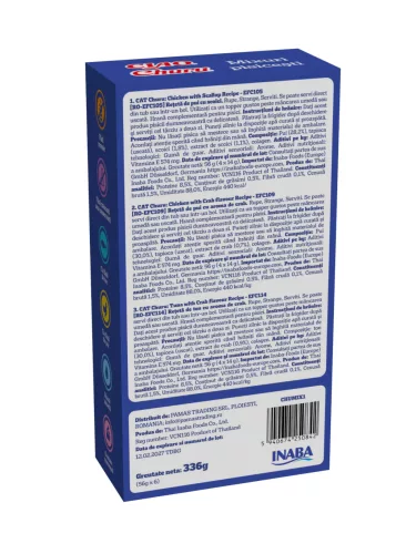 Churu Recompensă pentru pisici cu mix de carne 24x14 g