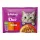 Whiskas Duo Hrană umedă pentru pisici adulte cu mix de carne 4x85 g