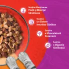 Whiskas Duo Hrană umedă pentru pisici adulte cu mix de carne 4x85 g