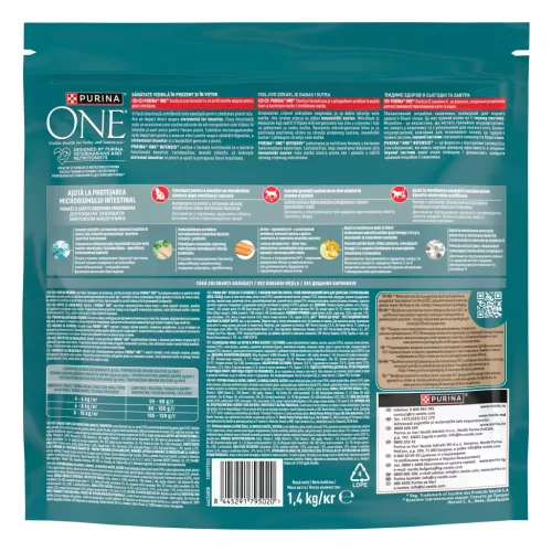 Purina One Sterilcat Hrană uscată pentru pisici sterilizate cu somon și grâu 1,4 kg