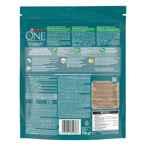 Purina One Indoor Hrană uscată pentru pisici adulte cu curcan și cereale 750 g
