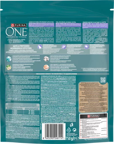 Purina One Coat & Hairball Hrană uscată pentru pisici adulte cu pui 750 g