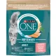 Purina One Hrană uscată pentru pisici adulte cu somon și cereale 750 g