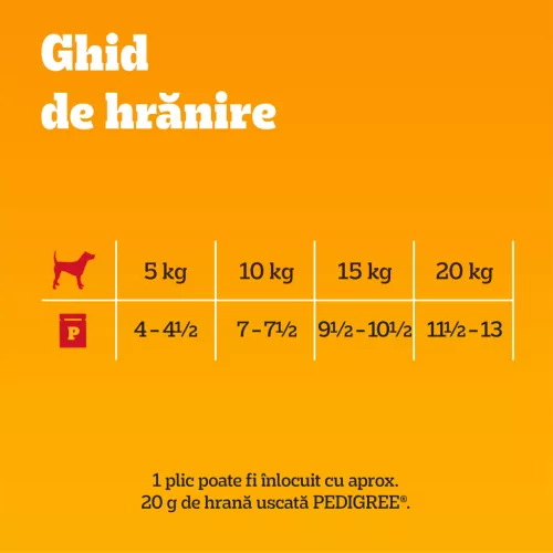 Pedigree Hrană umedă pentru câini adulți, selecții de carne în aspic 80 x 100 g