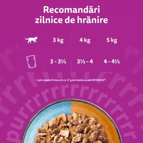 Whiskas Duo Hrană umedă pentru pisici adulte cu selecții de pește în aspic 4 x 85 g