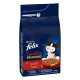 Felix Doubly Delicious Hrană uscată pentru pisici adulte, cu pui şi vită 1,4 kg