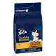 Felix Doubly Delicious Hrană uscată pentru pisici adulte, cu pui şi curcan 1,4 kg