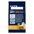 Felix Doubly Delicious Hrană uscată pentru pisici adulte, cu pui şi curcan 1,4 kg