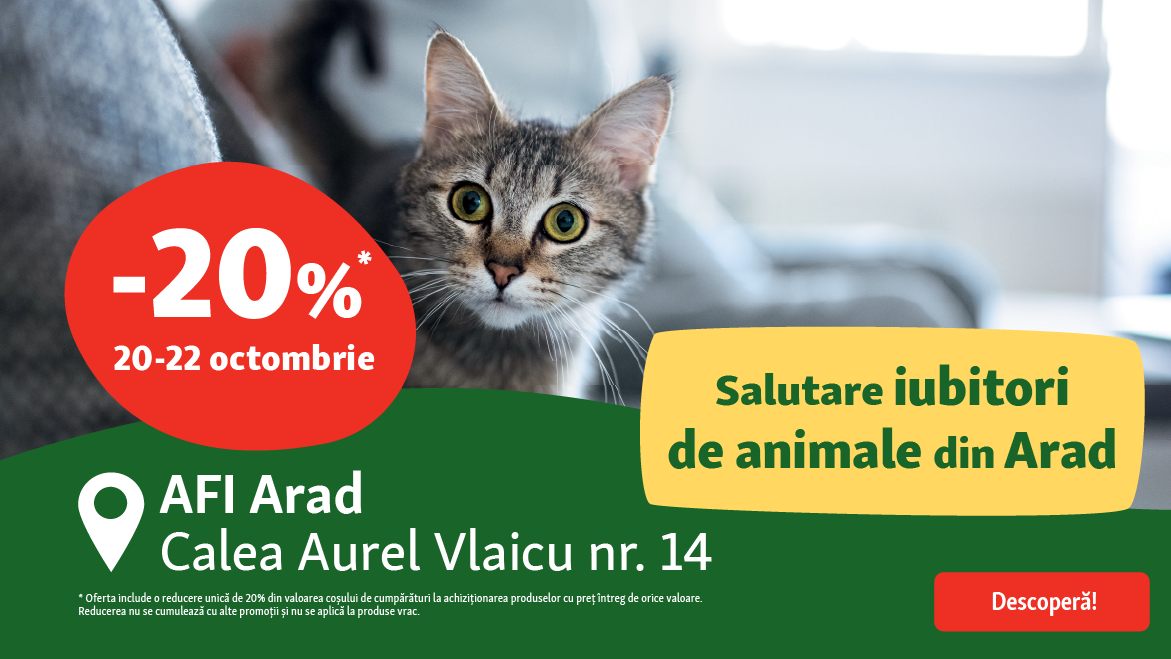 Reduceri de deschidere la Arad!