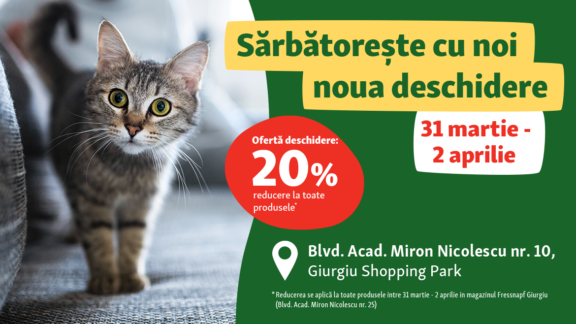 Deschidem un nou magazin în Giurgiu!