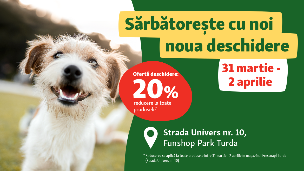 Turda, am sosit cu reduceri de deschidere!